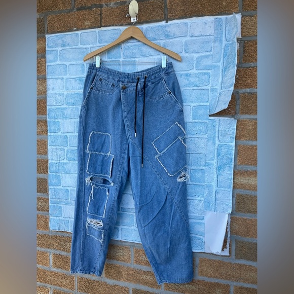 Maison Mihara Yasuhiro Denim Pants size 46/large - Picture 2 of 16